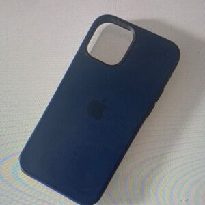 Apple Dark Blue Silicone iPhone Case
